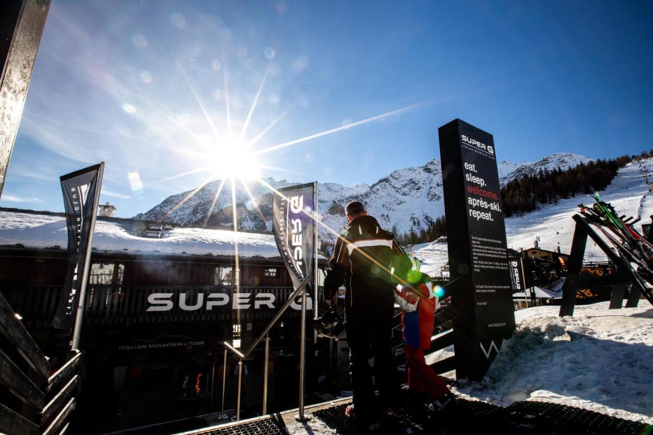 Super G Hotell Courmayeur Eksteriør bilde